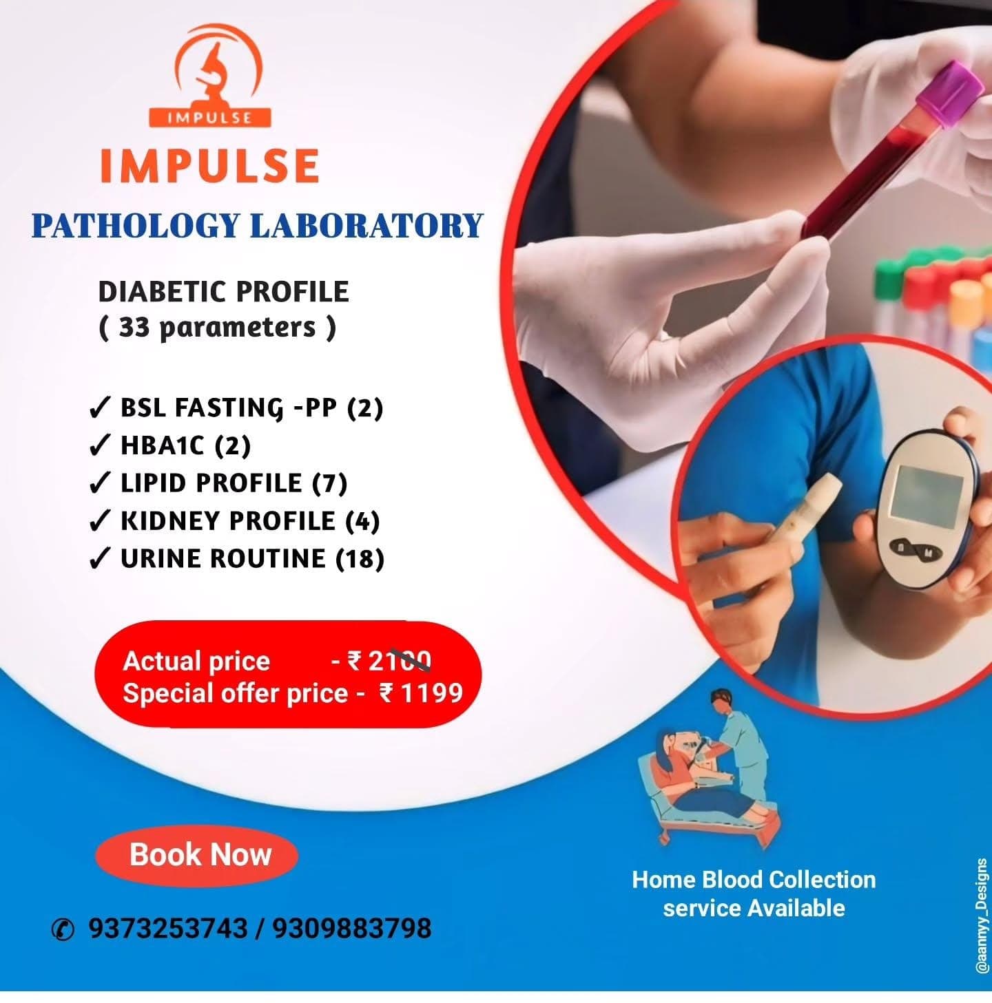 Diabetes Package Poster - Impulse Pathology Laboratory